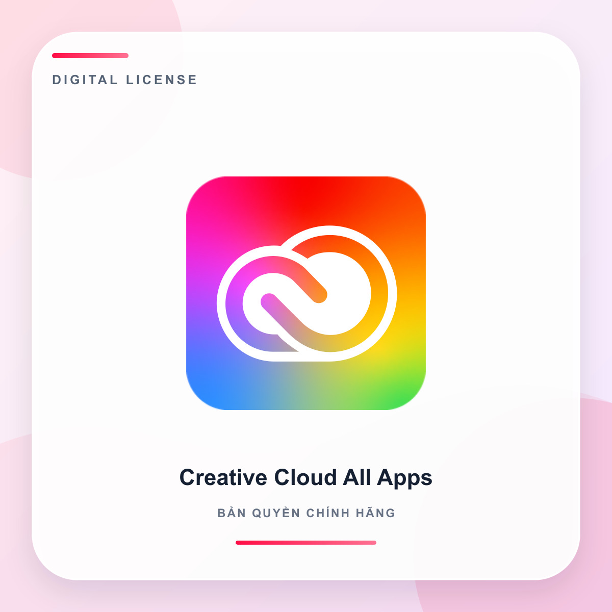 Adobe Creative Cloud All Apps (1 năm)