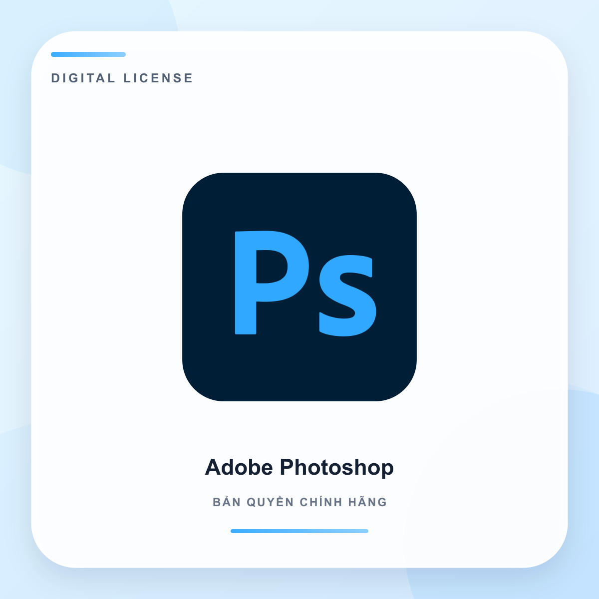 Adobe Photoshop (1 năm)