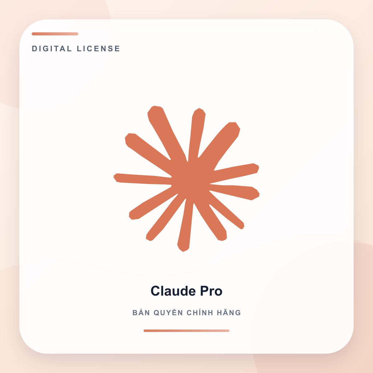 Claude Pro (1 tháng, chính chủ)