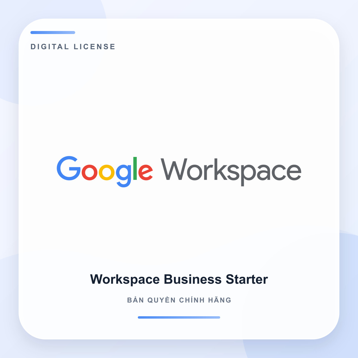 Google Workspace Business Starter (user/năm)