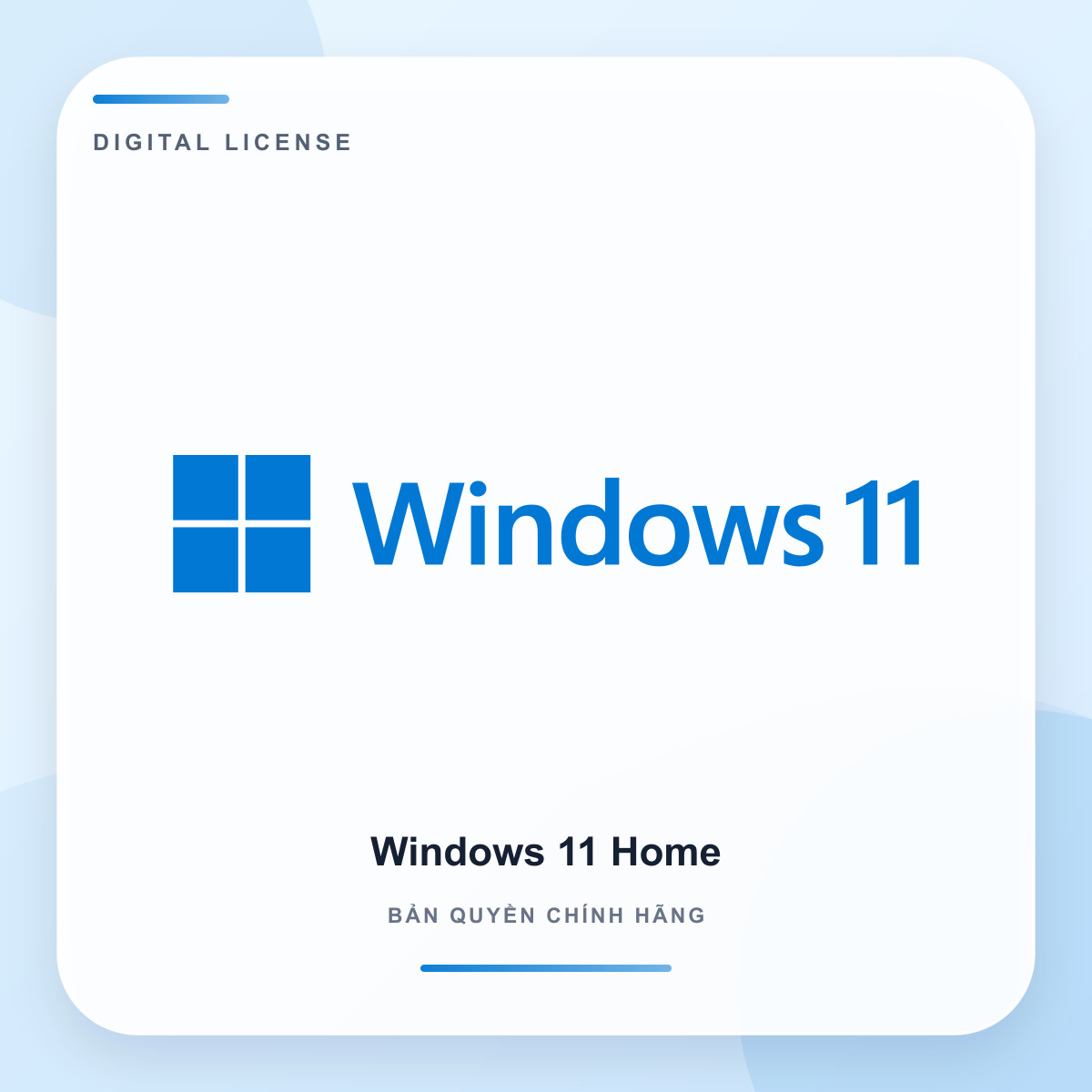 Windows 11 Home (key vĩnh viễn, 1 PC)