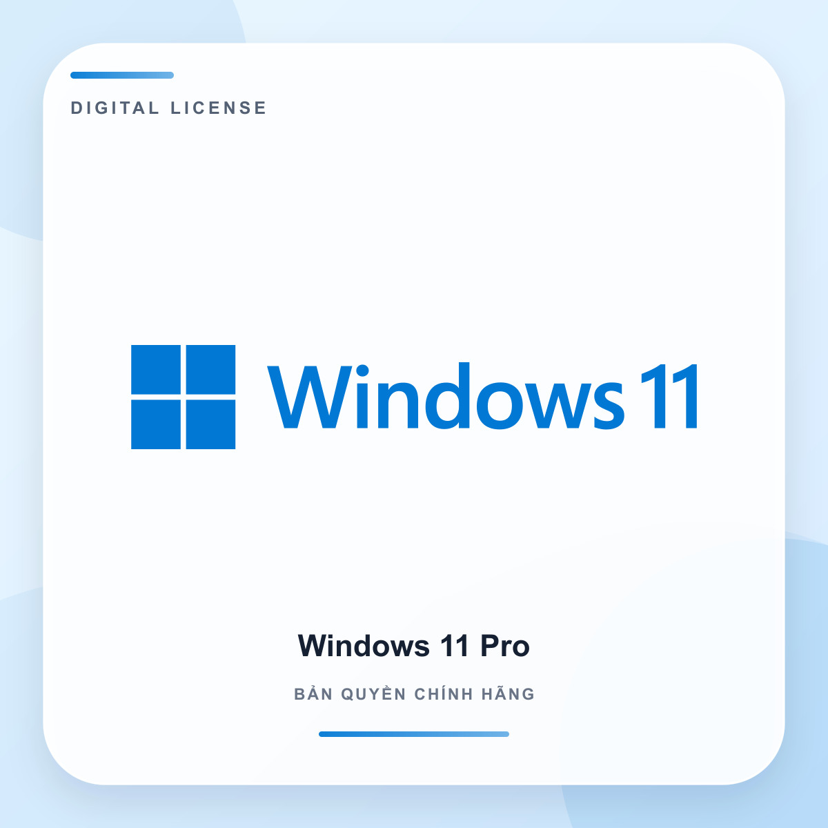 Windows 11 Pro (key vĩnh viễn, 1 PC)